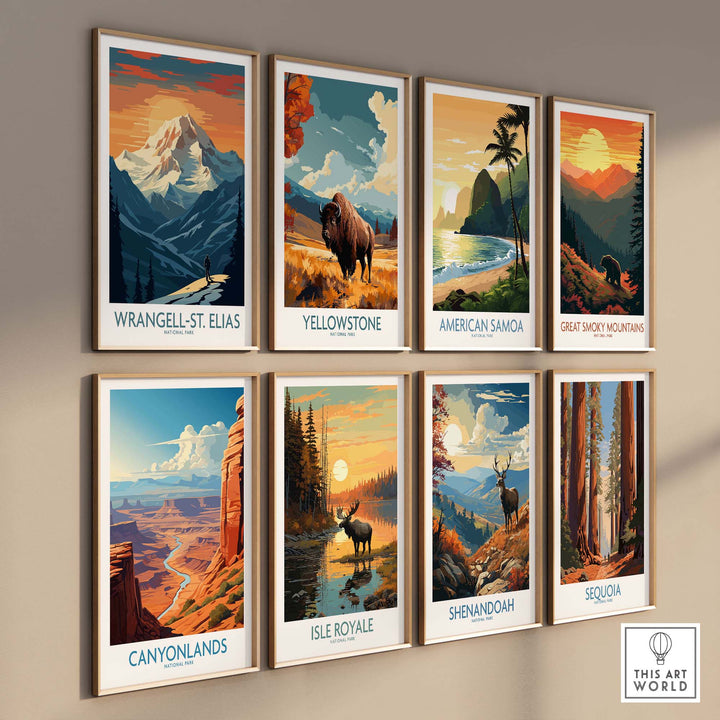 Wrangell-St. Elias National Park Print