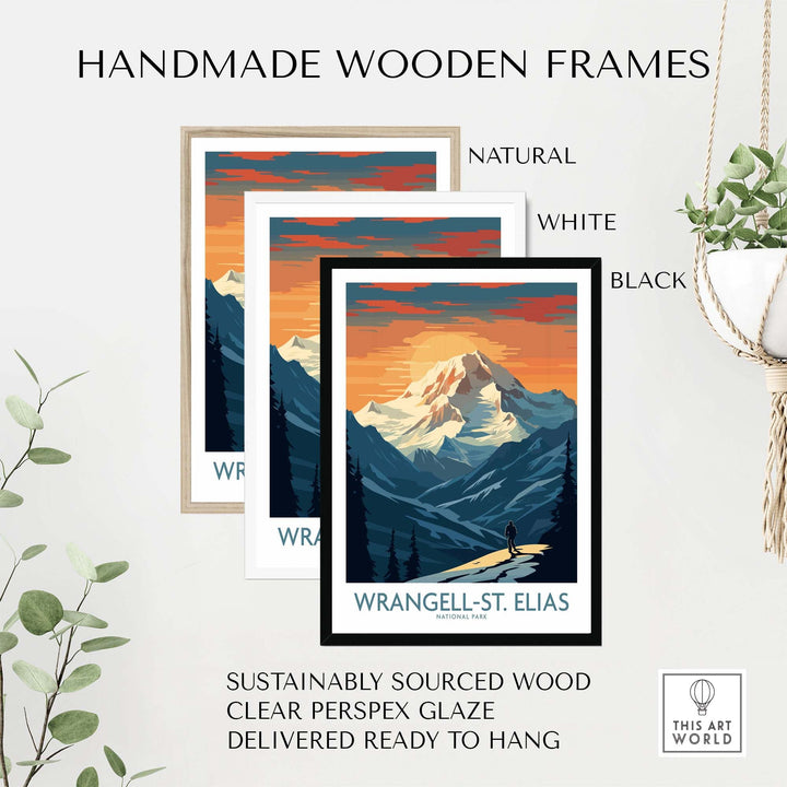 Wrangell-St. Elias National Park Print