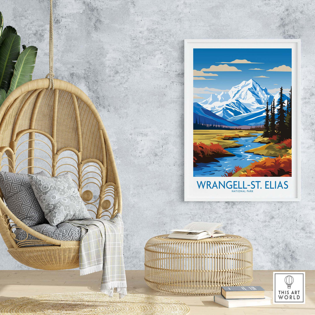 Wrangell-St. Elias National Park Wall Art