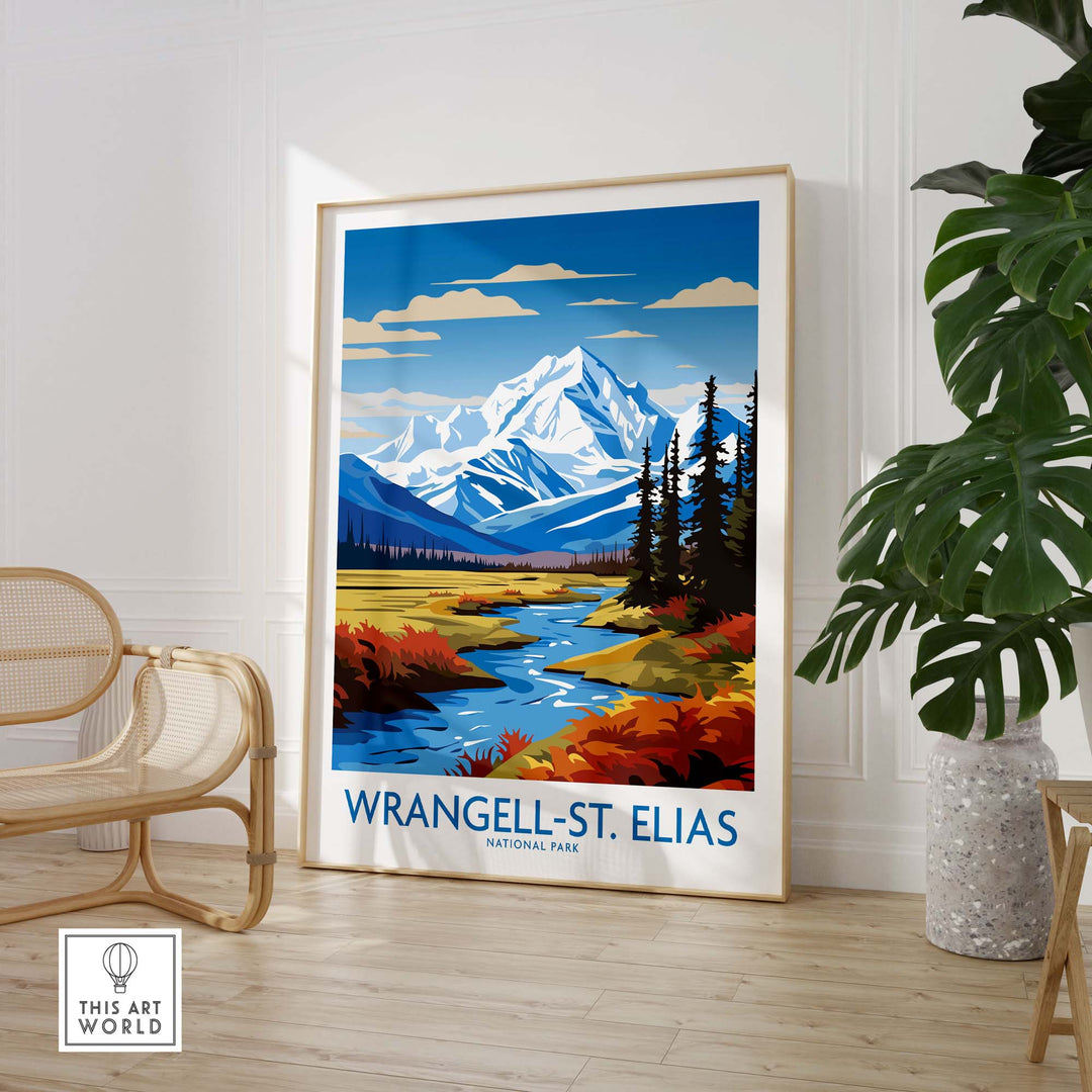 Wrangell-St. Elias National Park Wall Art