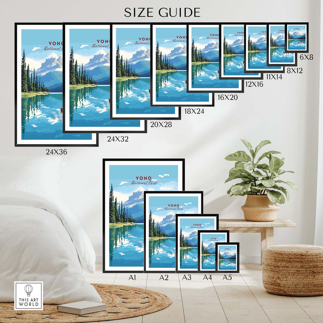 Yoho National Park Art Print