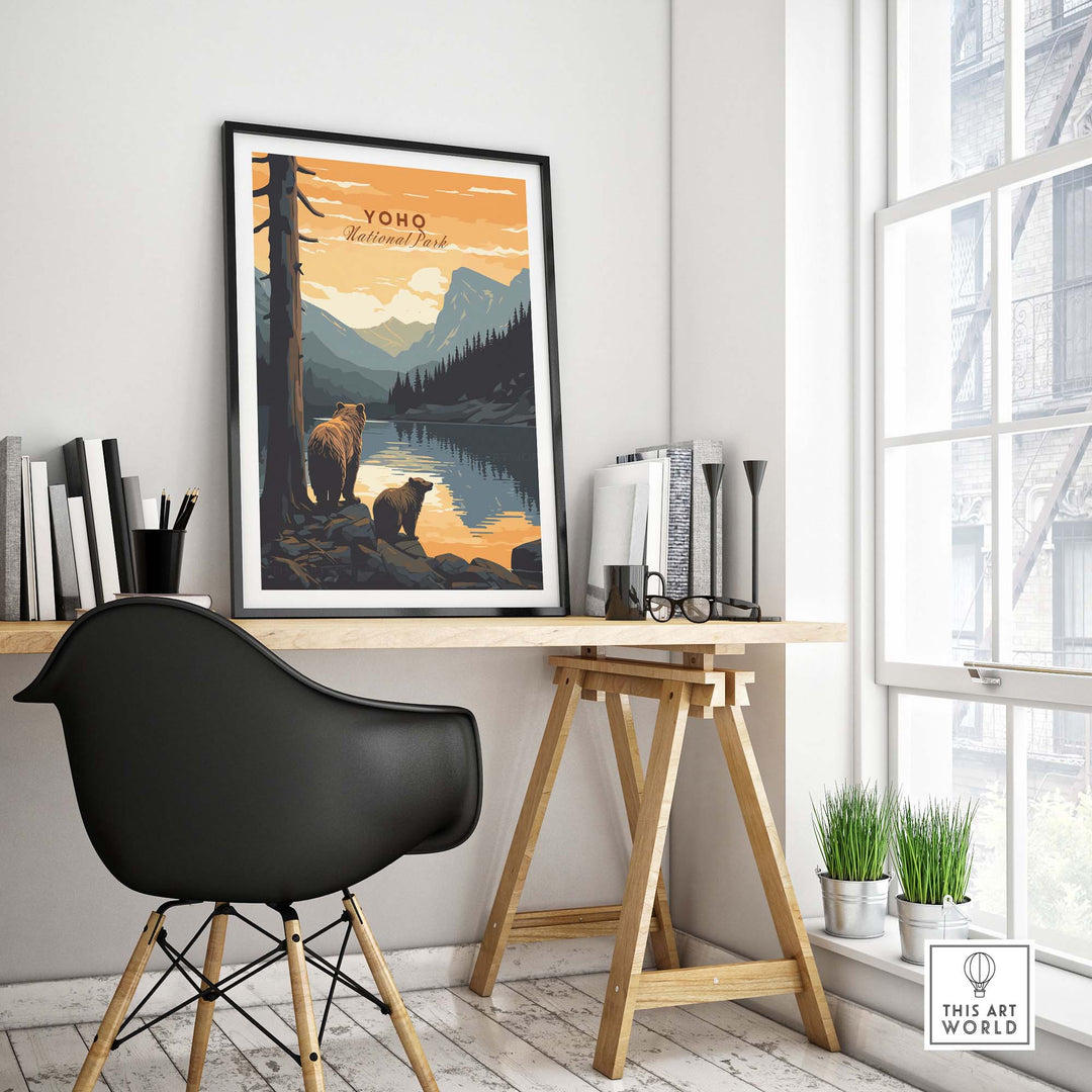 Yoho National Park Poster