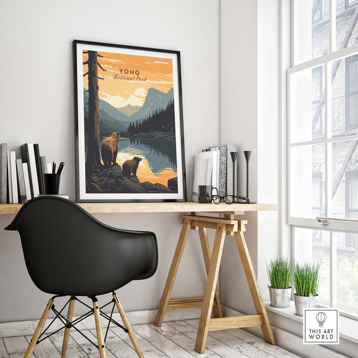 Yoho National Park Poster