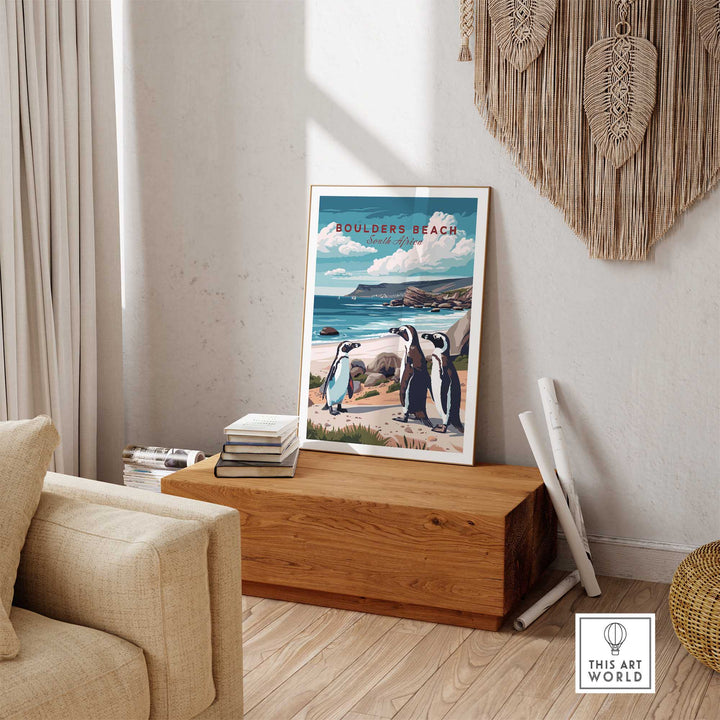Boulders Beach Art Print-This Art World