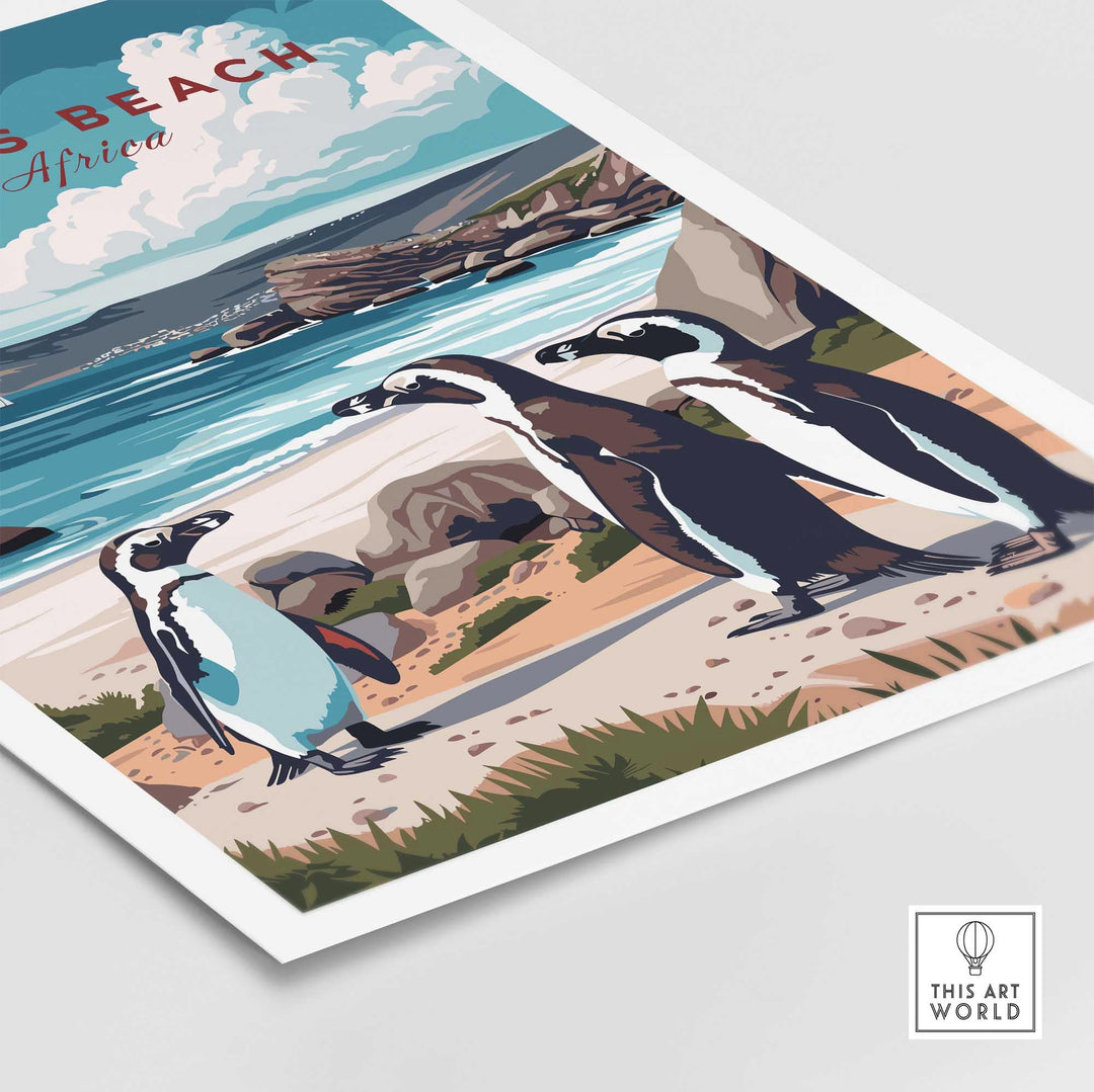 Boulders Beach Art Print-This Art World