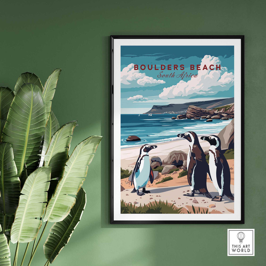 Boulders Beach Art Print-This Art World