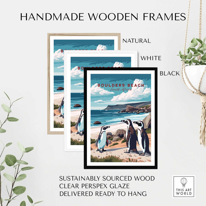 Boulders Beach Art Print-This Art World