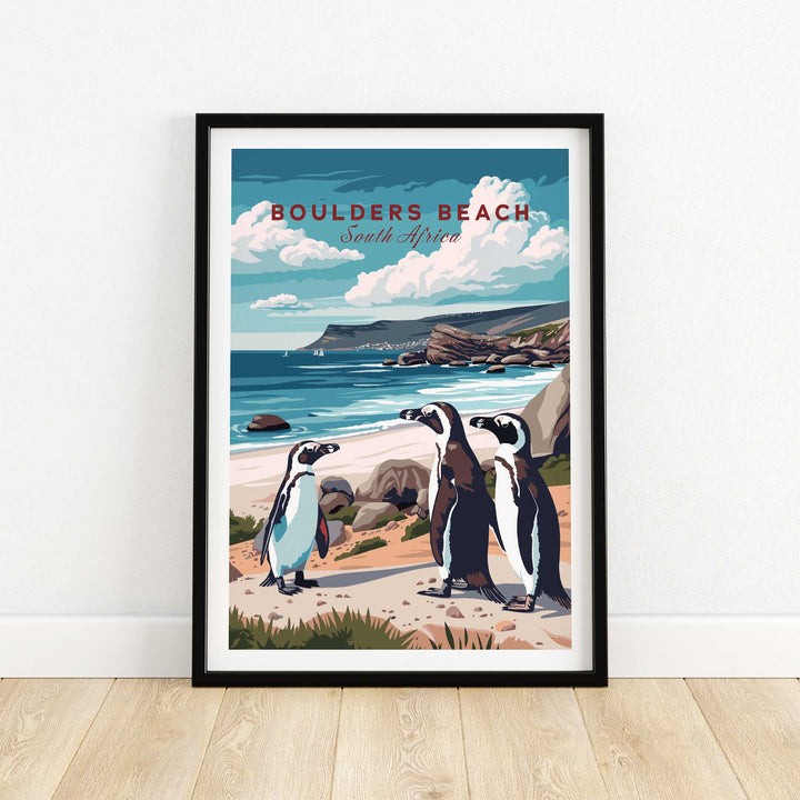 Boulders Beach Art Print-This Art World