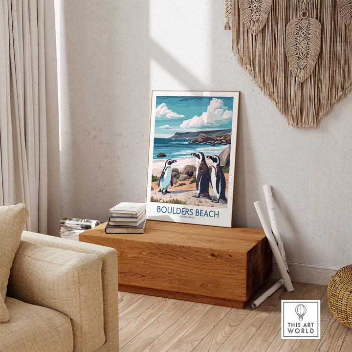 Boulders Beach Poster-This Art World