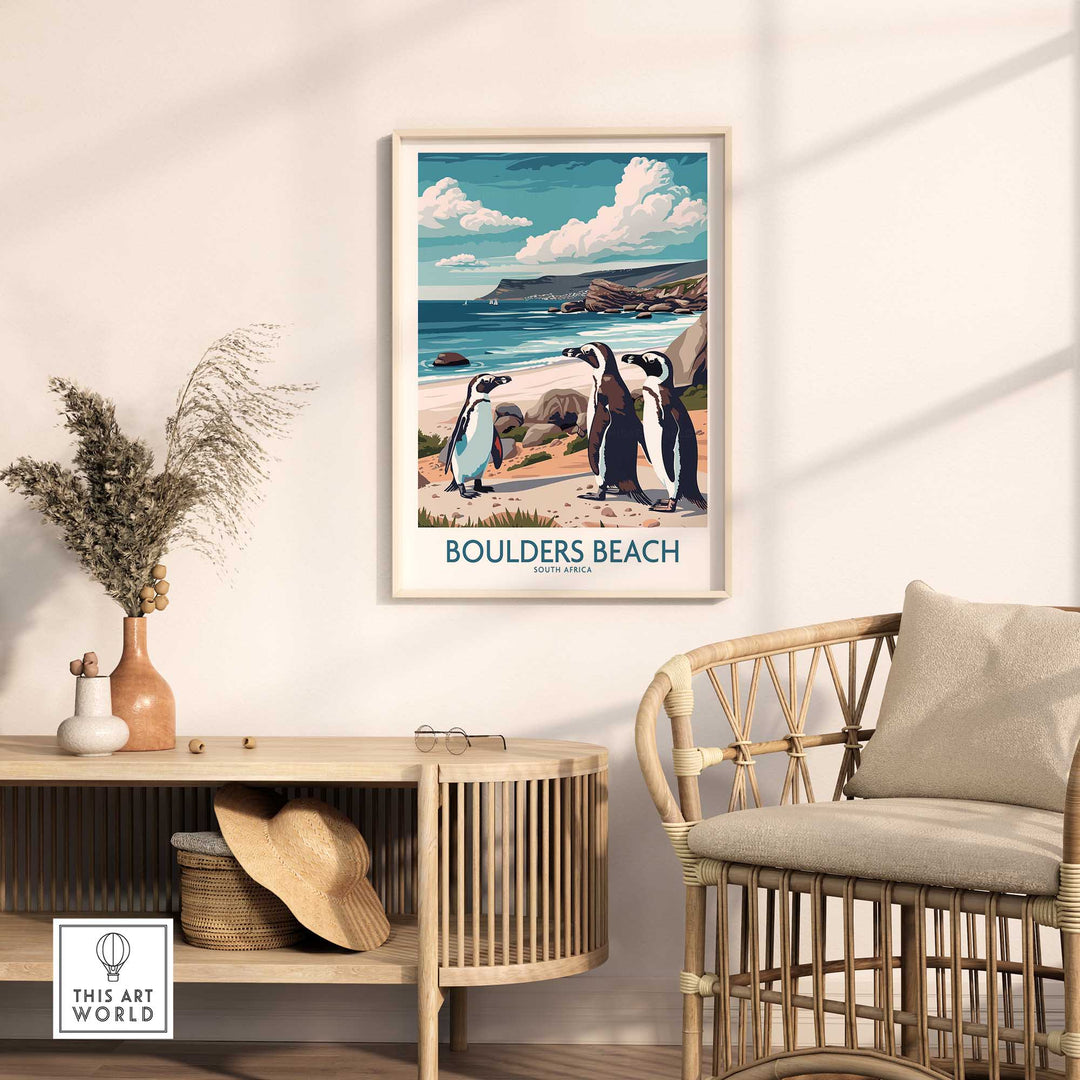 Boulders Beach Poster-This Art World