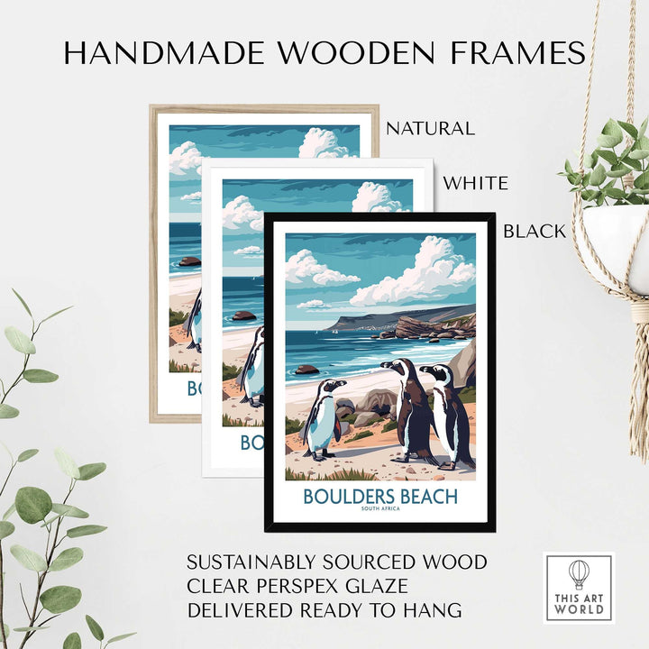 Boulders Beach Poster-This Art World