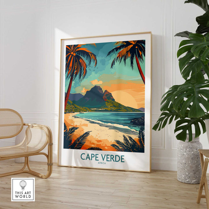 Cape Verde Art Print-This Art World