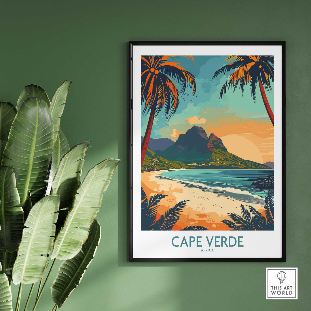 Cape Verde Art Print-This Art World