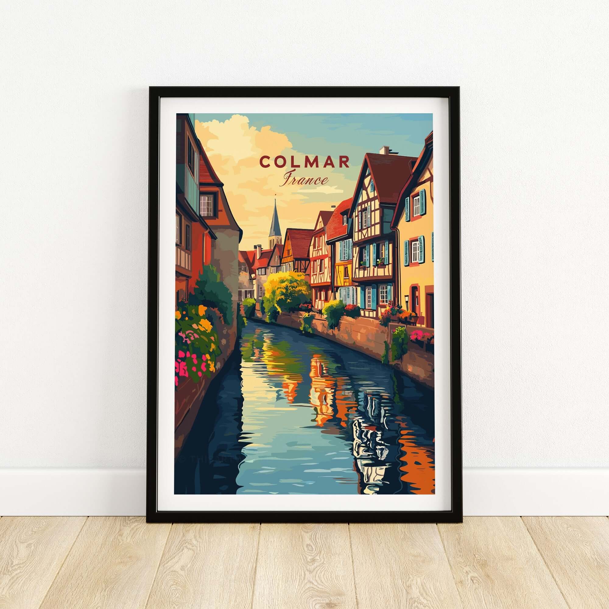 Colmar Travel Print - Discover Your Wanderlust – This Art World