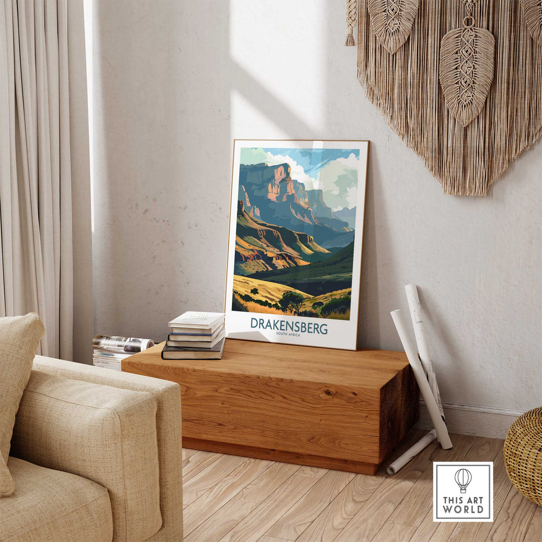 Drakensberg Poster-This Art World