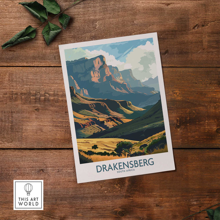 Drakensberg Poster-This Art World