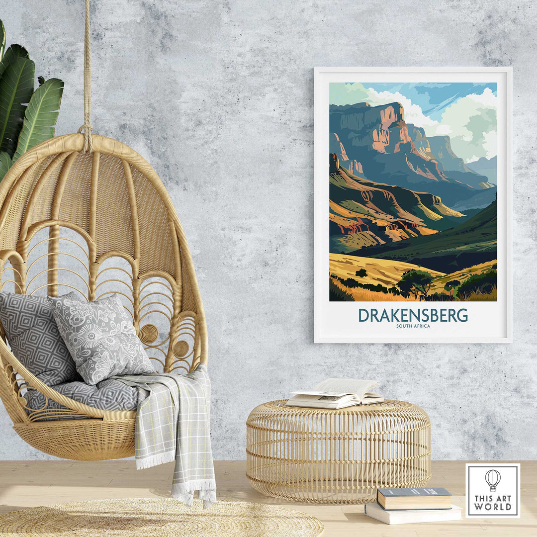 Drakensberg Poster-This Art World