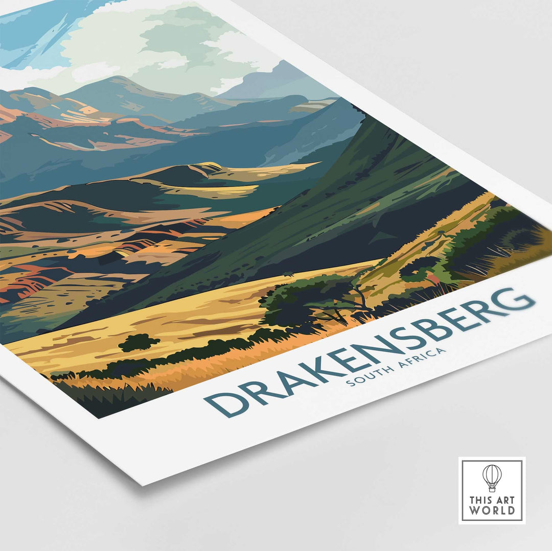 Drakensberg Poster-This Art World