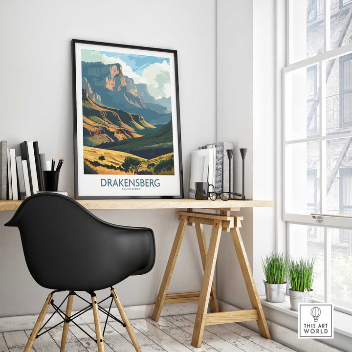 Drakensberg Poster-This Art World