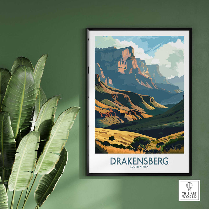 Drakensberg Poster-This Art World