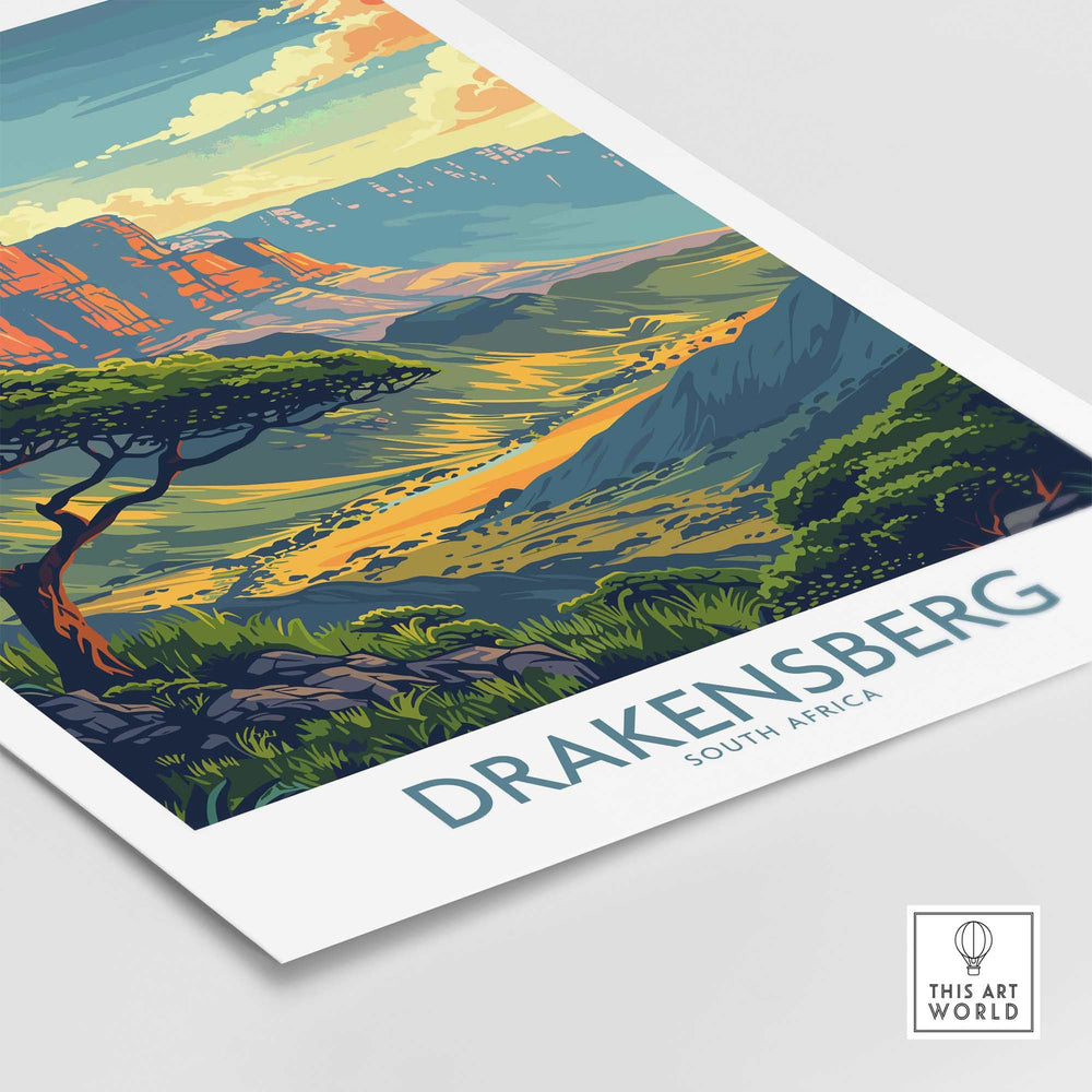 Drakensberg Print-This Art World