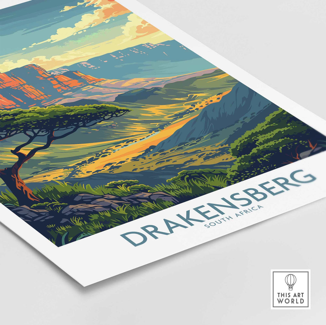Drakensberg Print-This Art World