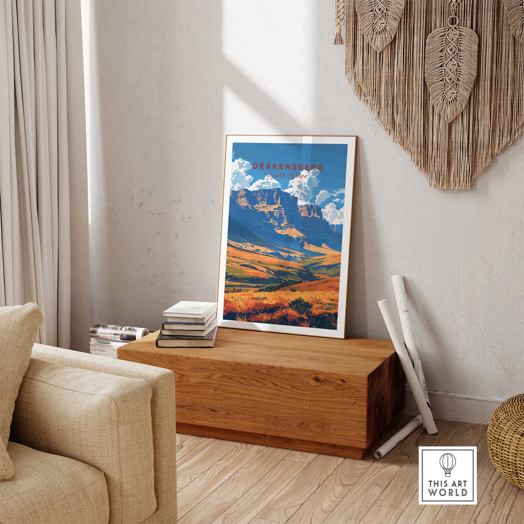 Drakensberg South Africa Poster-This Art World