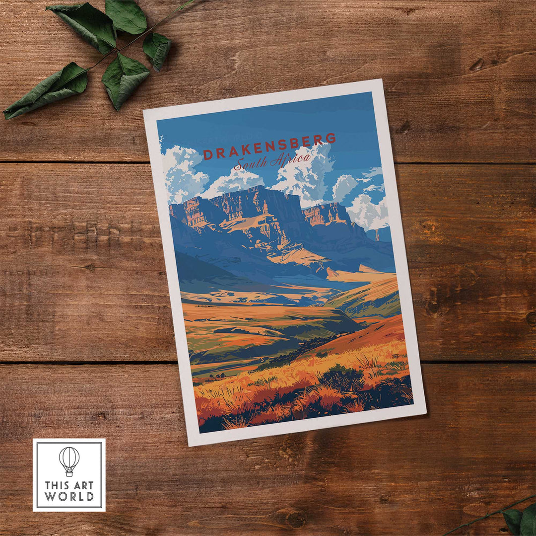 Drakensberg South Africa Poster-This Art World