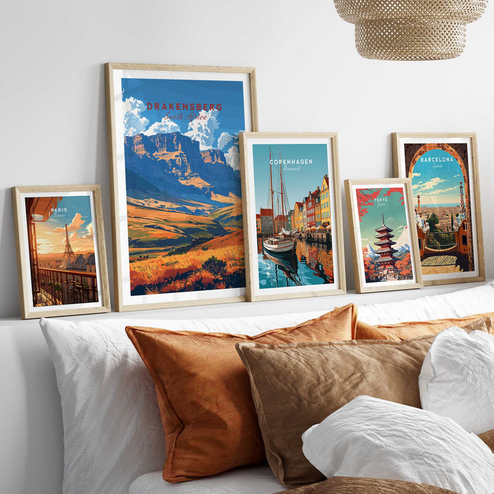 Drakensberg South Africa Poster-This Art World