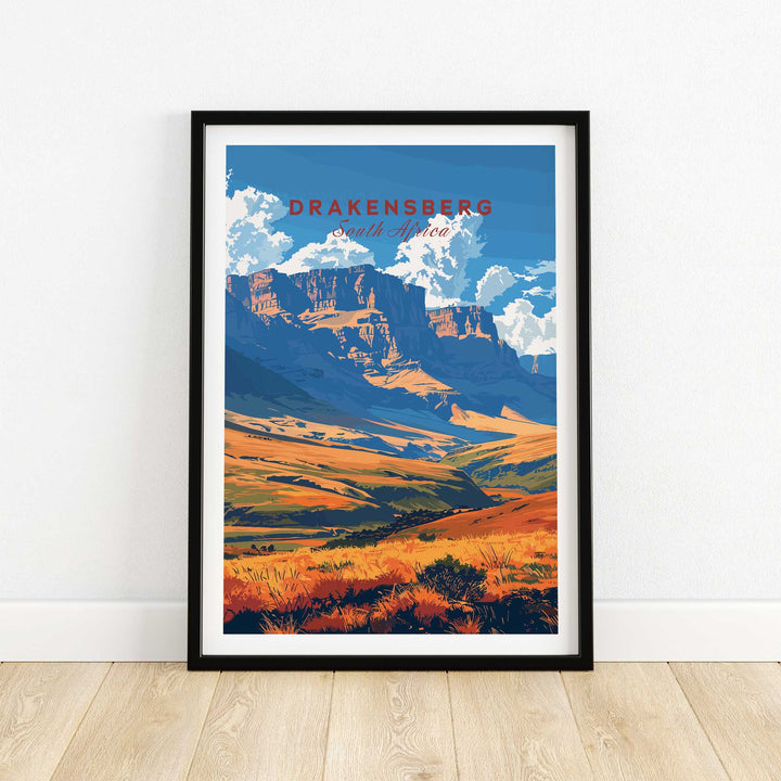 Drakensberg South Africa Poster-This Art World