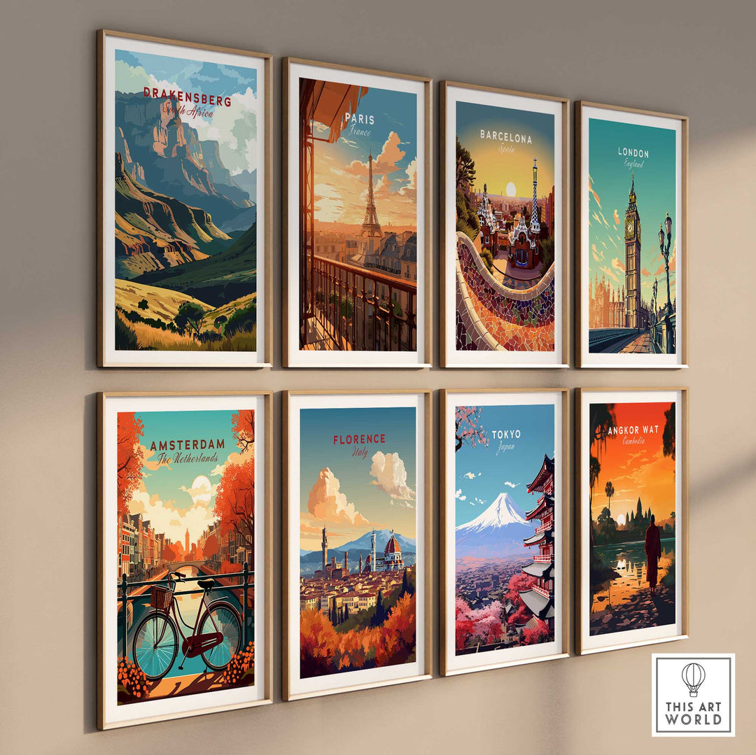 Drakensberg Travel Poster-This Art World