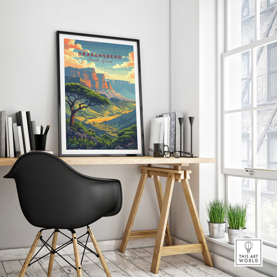 Drakensberg Travel Print-This Art World