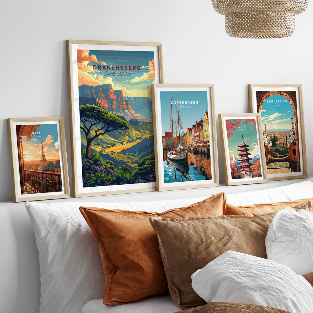 Drakensberg Travel Print-This Art World