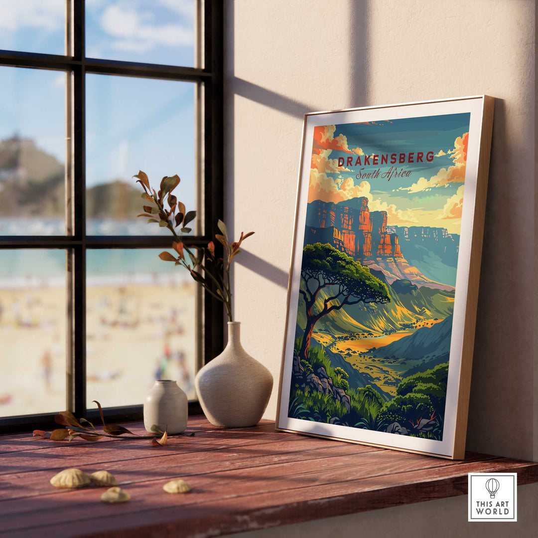 Drakensberg Travel Print-This Art World