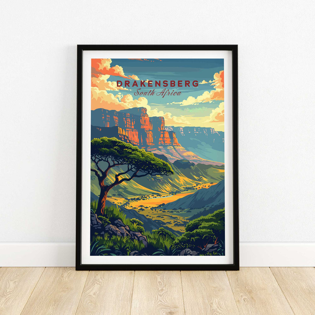 Drakensberg Travel Print-This Art World
