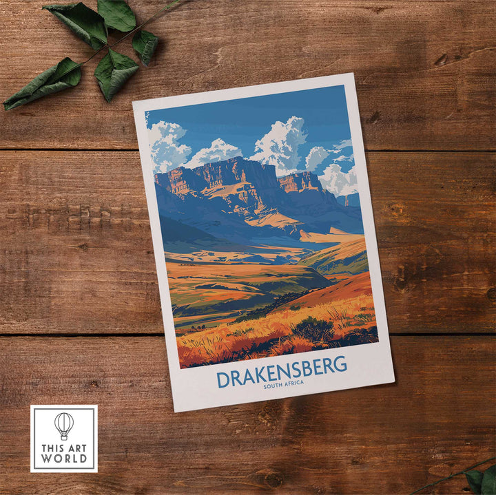 Drakensberg Wall Art-This Art World