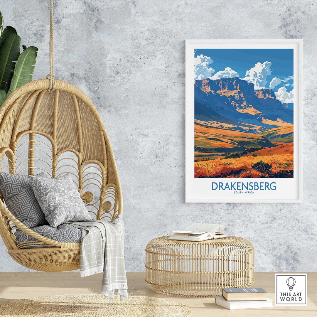Drakensberg Wall Art-This Art World