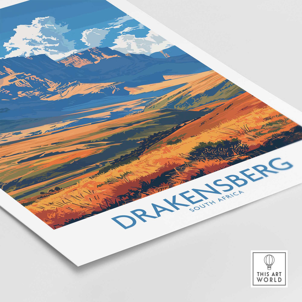 Drakensberg Wall Art-This Art World
