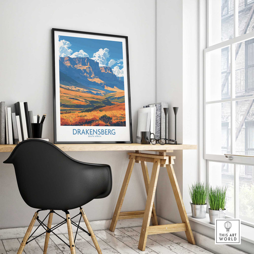Drakensberg Wall Art-This Art World