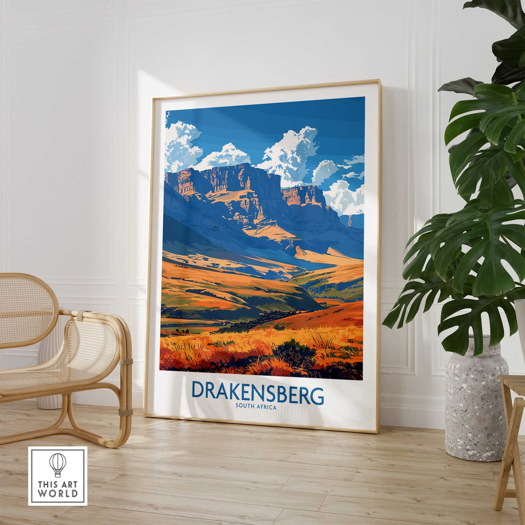 Drakensberg Wall Art-This Art World