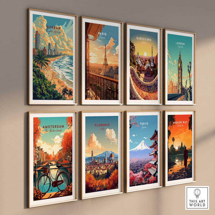 Durban South Africa Poster-This Art World