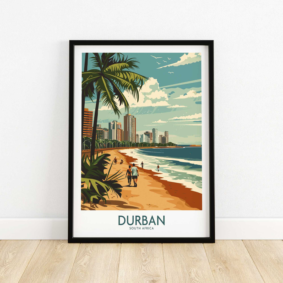 Durban Travel Poster-This Art World