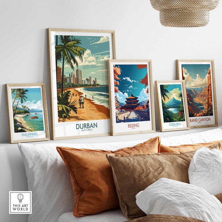 Durban Travel Poster-This Art World