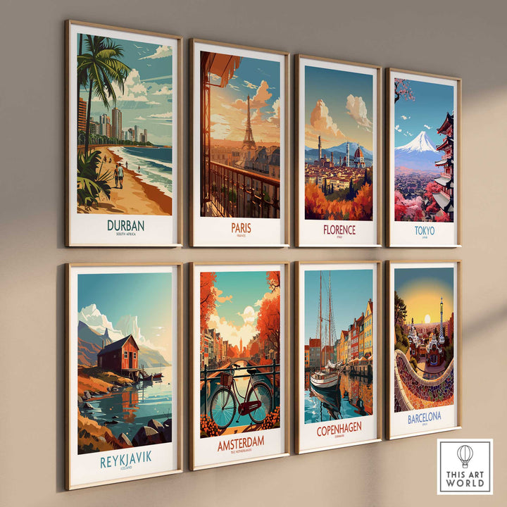 Durban Travel Poster-This Art World