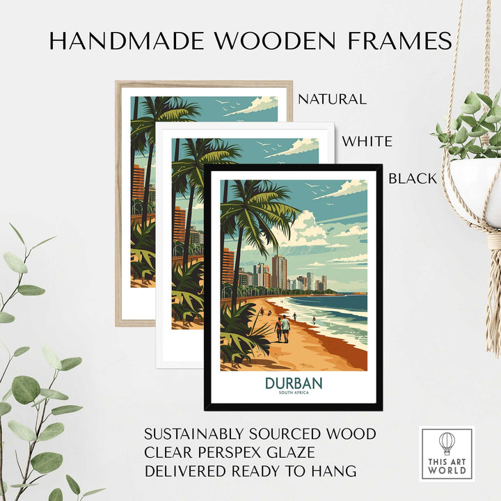 Durban Travel Poster-This Art World