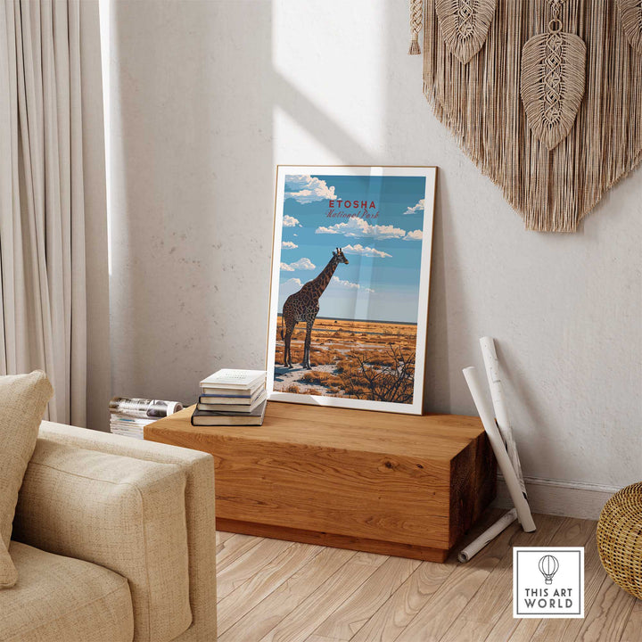 Etosha Poster Namibia-This Art World