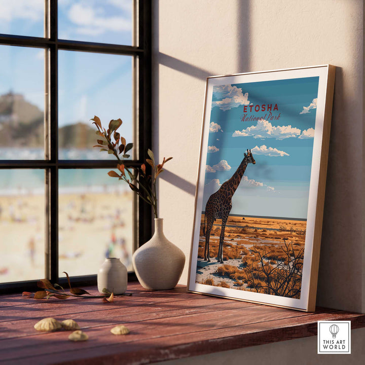 Etosha Poster Namibia-This Art World
