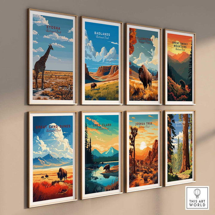 Etosha Poster Namibia-This Art World