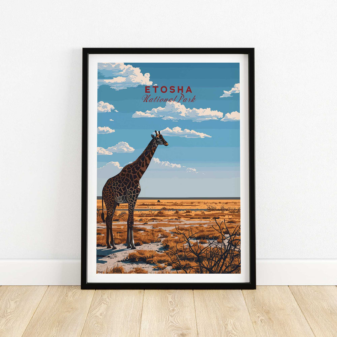 Etosha Poster Namibia-This Art World