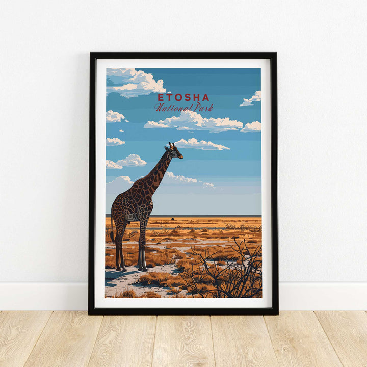 Etosha Poster Namibia-This Art World
